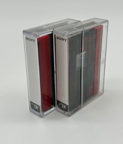 Cassettes mini 60 sony - dv,
