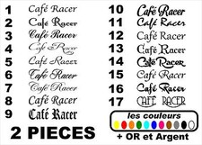 2x Stickers autocollant