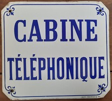 Ancienne Plaque émaillée