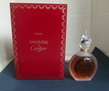 Flacon parfum CARTIER PANTHERE 50 ml serti serie limité 97 n° 812  en cristal 
