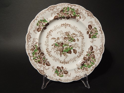 Antique 1850 assiette plate - antique,