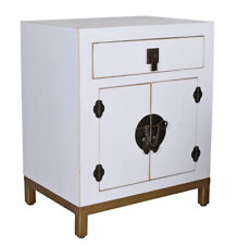Meubles De Chine Armoire Blanche Table De Nuit Commode À Tiroirs Orientale