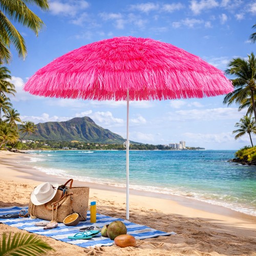 Parasol rond hawaïen parasol