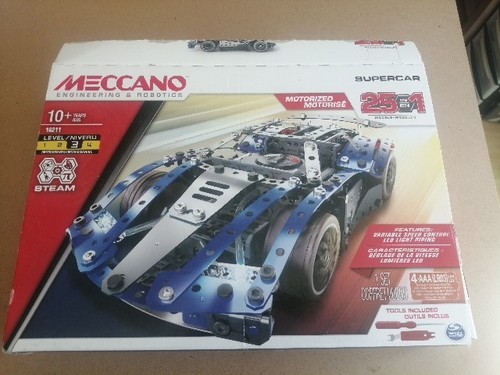 Boite meccano supercar 1 - meccano,