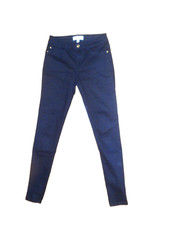 MANGO-DENIM&TEES:JEANS NOIR SKINNY FEMME J/FILLE TAILLE 32 (VOIR MESURES) TBE.