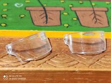 PLAYMOBIL X2 VISIÈRES CASQUE DE POLICE ANTI-ÉMEUTE AGENT 9361 9362