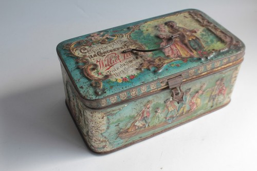 Boîte biscuits tôle - boîte, à