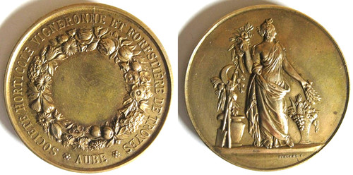 Médaille société horticole - médaille,