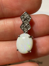 Nouveau Pendentif Oval En