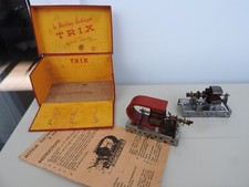 TRIX-ANCIEN MOTEUR ELECTRIQUE N°2055 MECCANO FONCTIONNEL JEUX CONSTRUCTION TRAIN