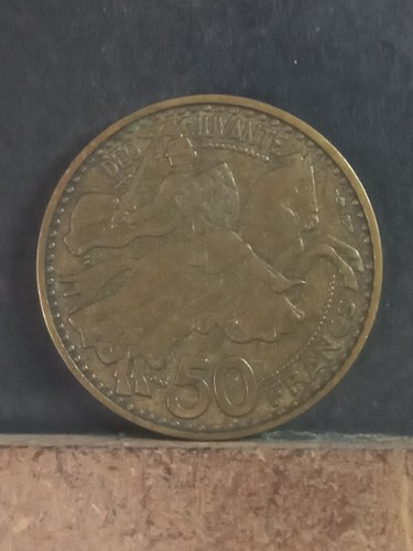 Pièce monnaie monaco 50 - monaco,