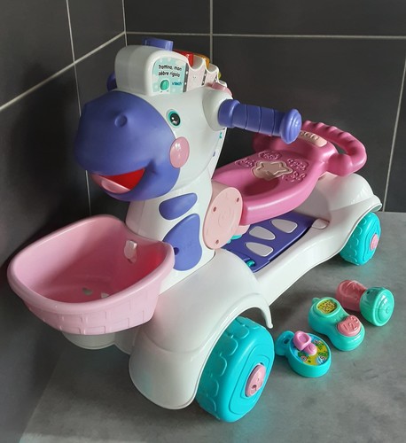 Zèbre rigolo vtech porteur - vtech,