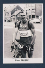 CYCLISME repro PHOTO cycliste ROGER DECOCK équipe SERCU