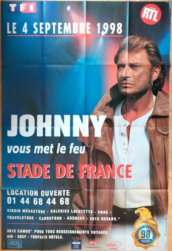 Affiche originale johnny - originale,