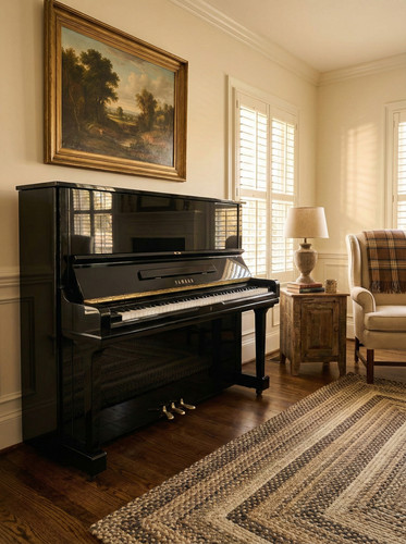 Yamaha upright piano - u3, –