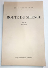 POESIE JEAN ROUSSELOT ROUTE DU