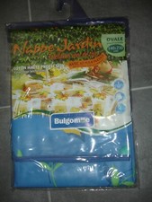 NAPPE Bulgomme 140x230 cm plastifié jardin AVEC kit parasol