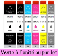 ENCRE4U - Cartouches d'encre compatibles Canon 570 et 571 XL ( Pixma MG et TS )