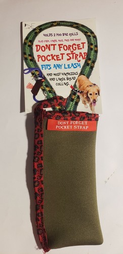 Don forget pocket strap no - don't,