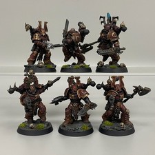 6 Khorne Berserkers Peints