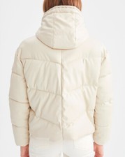 Doudoune Courte Ivoire Ecru