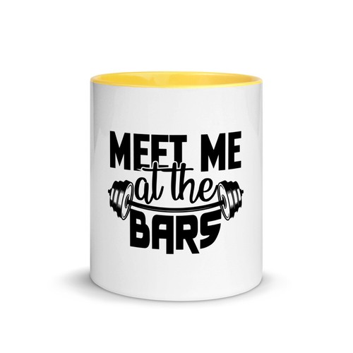 Mug with color - color, inside