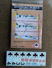 Décalques Maquette Avion 1:48