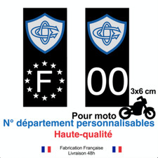 Stickers autocollant plaque