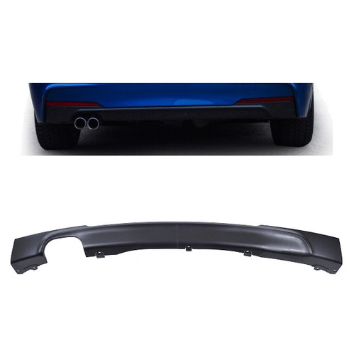 Diffuseur arriere noir mat - diffuseur,