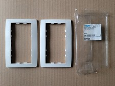 Lot 2 plaques 2 postes