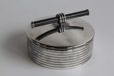 CHRISTOFLE Boite ronde Laque