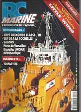 RC MARINE N°99  PLAN :LITTLE WING VOILIER CLAS 1 METRE / TRIPARTITE / PARIS 1999