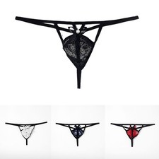String dentelle sexy homme t-pantalon caleçon sous vêtement slip taille basse