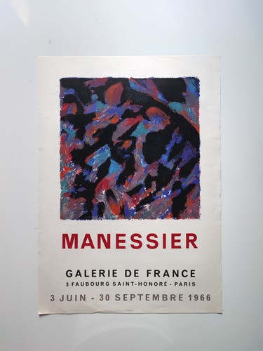Alfred manessier affiche - alfred,