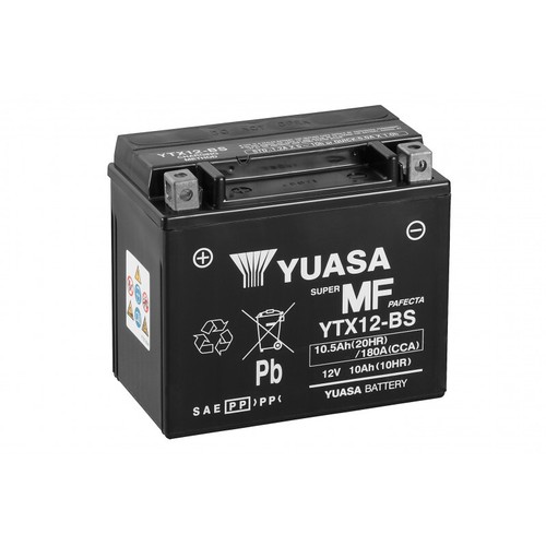 Batterie moto yuasa ytx12 - moto, ytx12-bs