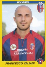 060 FRANCESCO VALIANI ITALIA BOLOGNA.FC STICKER CALCIATORI 2010 PANINI