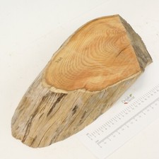 Waney Bord Anglais Bois D'If Plateau Bloc, Slab. Max 220 x 420 X 55mm. 7696CB