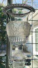 Large Lalique Style Crystal