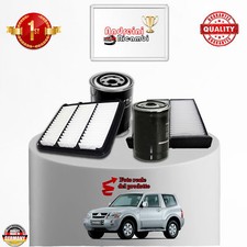 Kit De Filtre 4 Mitsubishi Pajero III 3.2 Di-D 121KW 165CV Depuis 2001