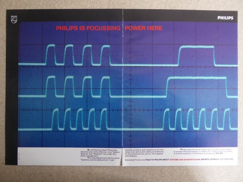 1985 pub philips systeme - philips,