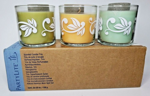 Partylite scented candle trio - scented,