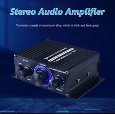 Amplificateur de puissance Pro compatible Bluetooth  Audio HiFi +200W 2 cana RCA