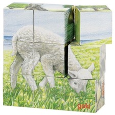 2041666  Puzzle en Bois  Cubes