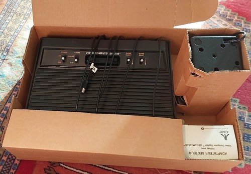Console atari 2600 boite - console,