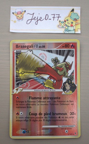 Carte pokémon brasegali 147 - brasegali, 2/147