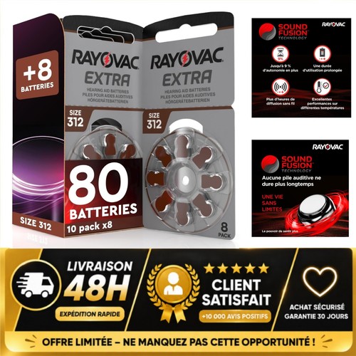 Rayovac extra 312 - extra,