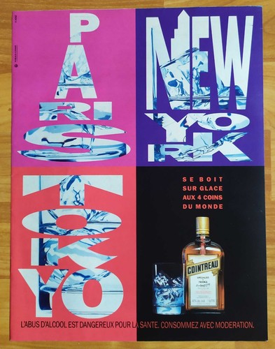 Publicité papier liqueur - papier,