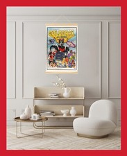 PORTE AFFICHE MURAL TOILE