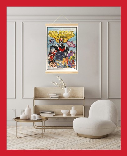 Porte affiche mural toile - mural,