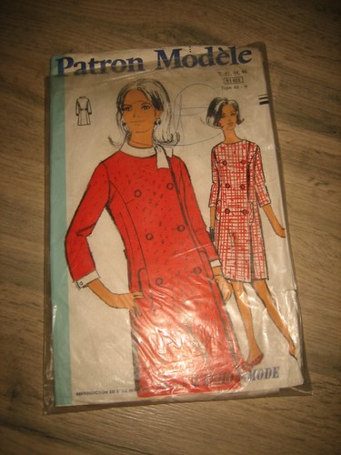 Ancien patron modèle couture - ancien,